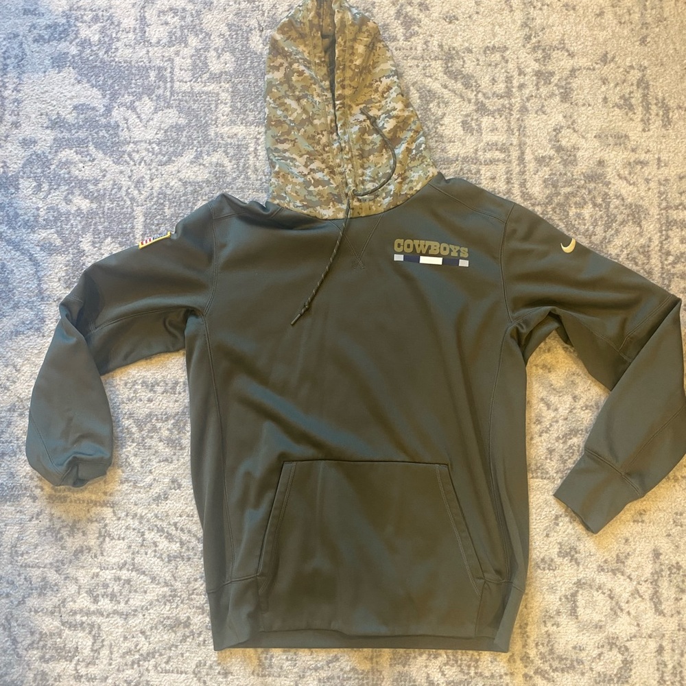 NFL Cowboys military sweatshirt